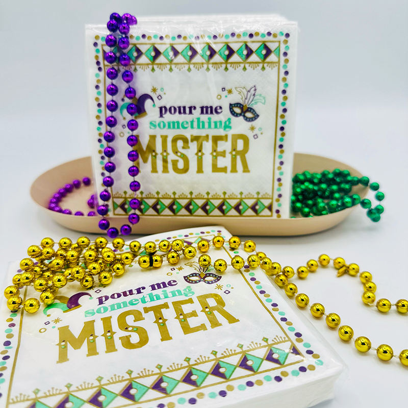 Pour Me Something Mister<br>Cocktail Napkins