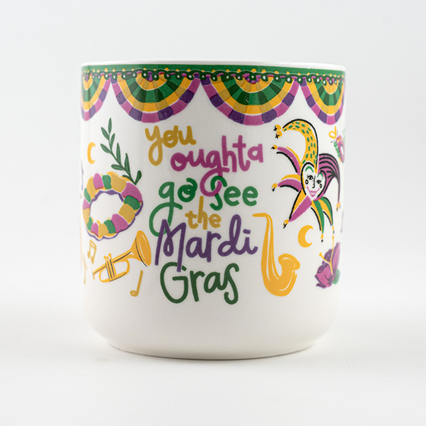 Coffee Mug-Oughta go see Mardi Gras!