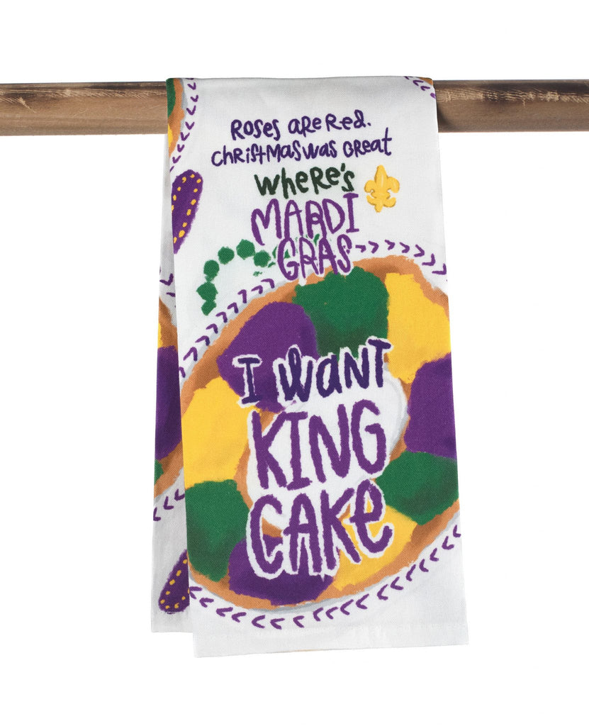 Mardi Gras Kitchen Towel