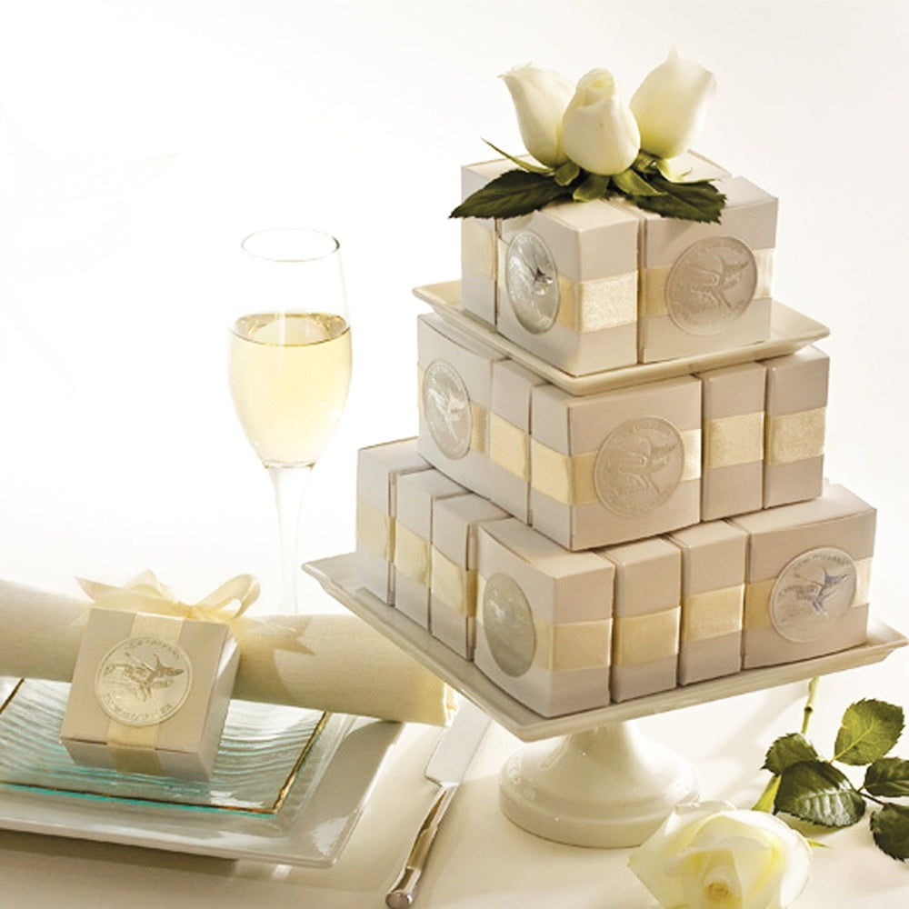 Wedding Favors with Seal & Coordinating Ribbon