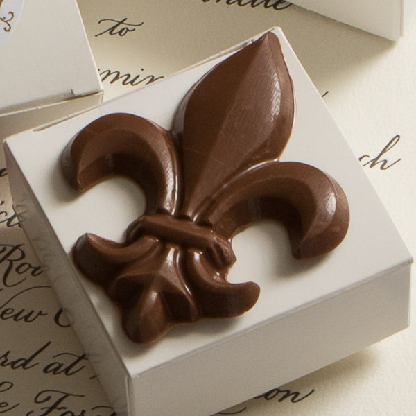 Chocolate Fleur de Lis