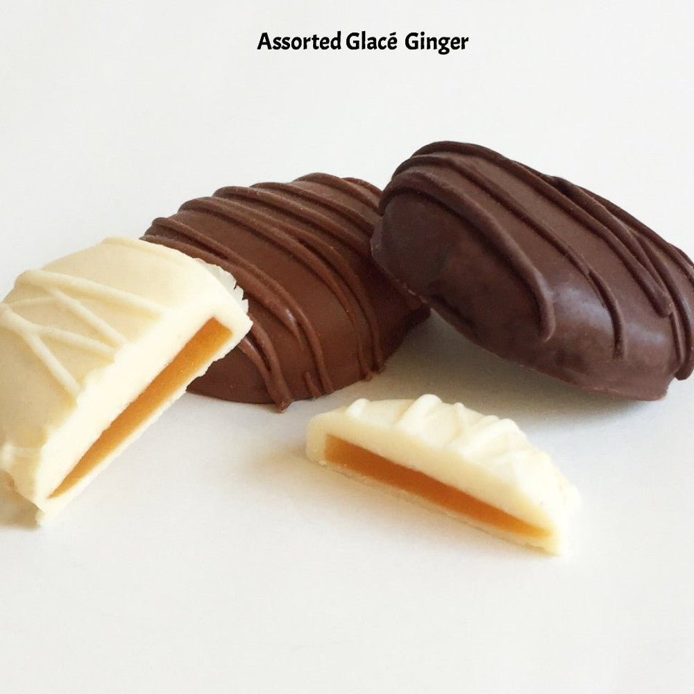 Chocolate Dipped Glace Fruit