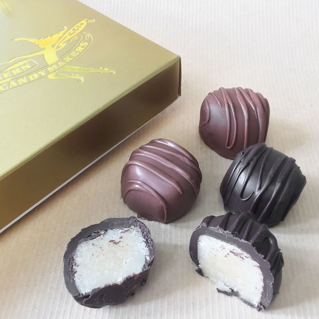 Chocolate Covered Marzipan Gift Box
