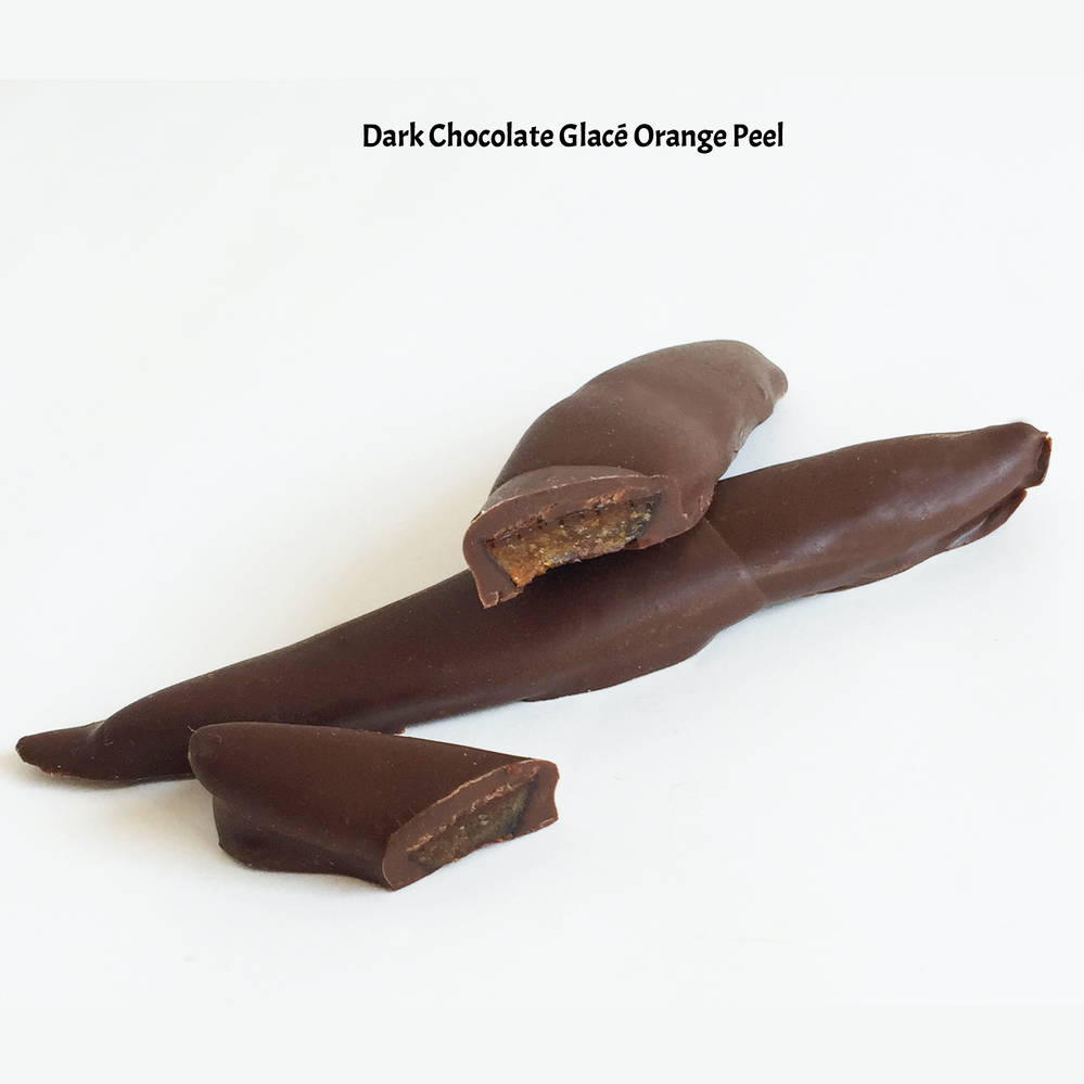 Chocolate Dipped Glace Fruit