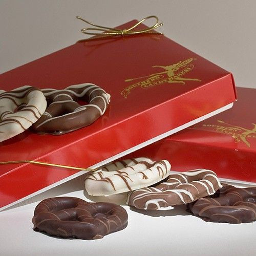 Double Dipped Chocolate Pretzels