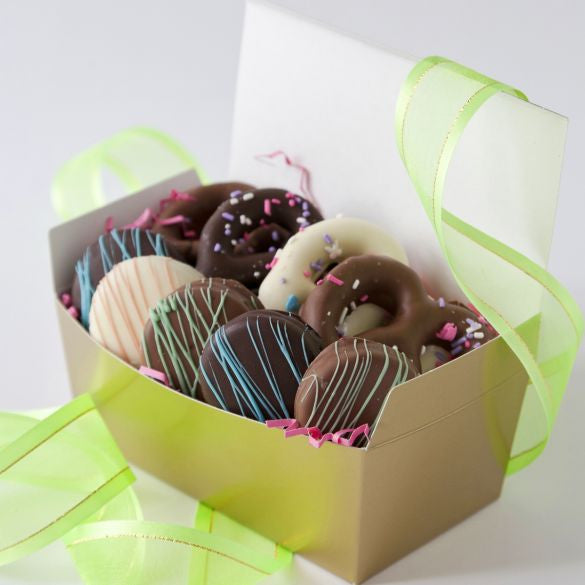 Springtime Pretzels and Oreos Gift Box
