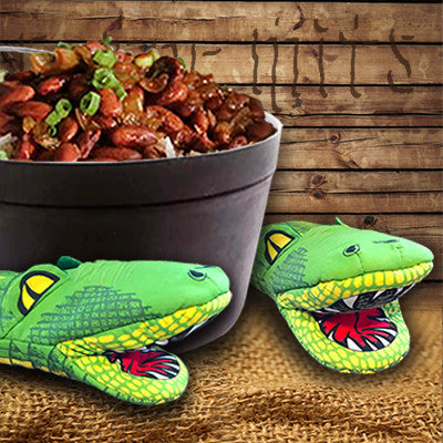 Alligator Oven Mitt